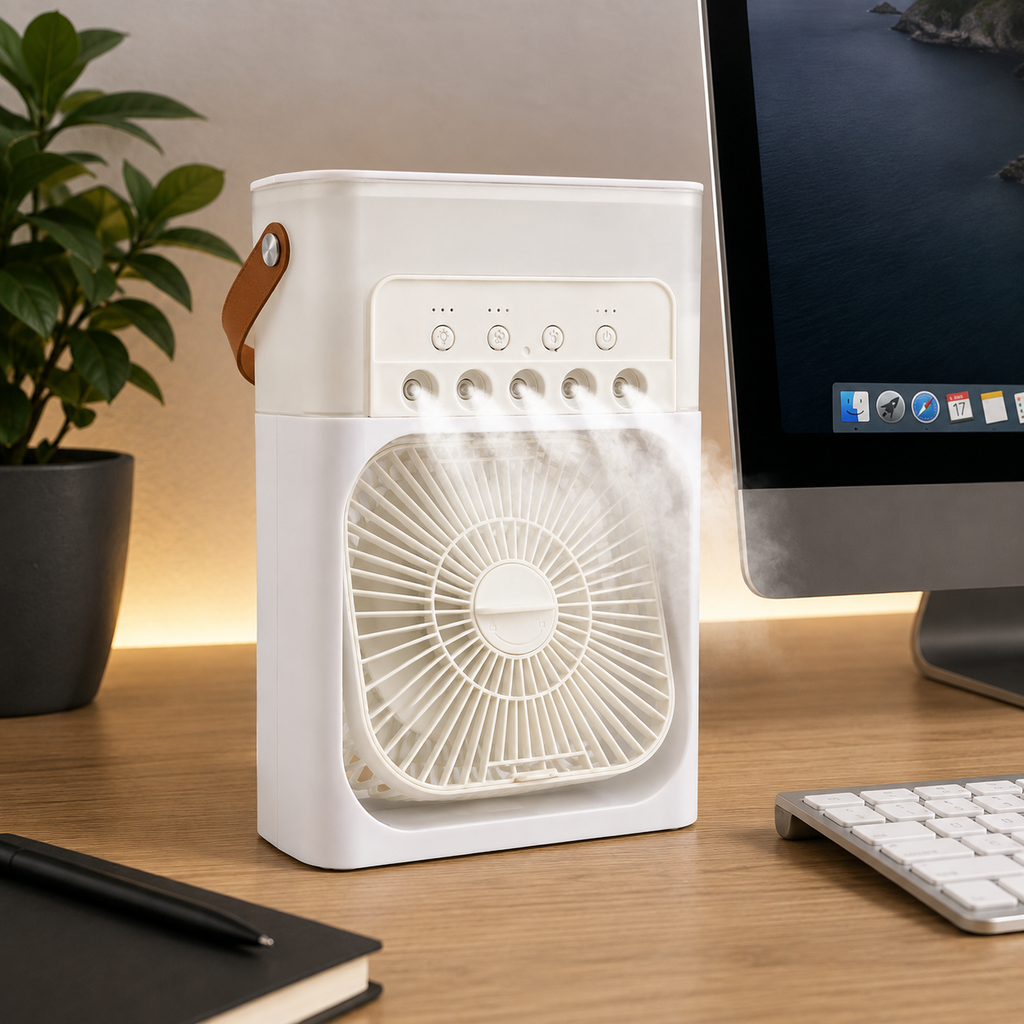 FROSTY™  Mini | Przenośny Klimator 3w1 z Nawilżaczem Powietrza