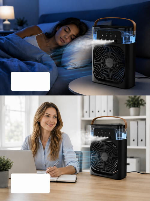 FROSTY™  Max | Przenośny Klimator 3w1 z Nawilżaczem Powietrza